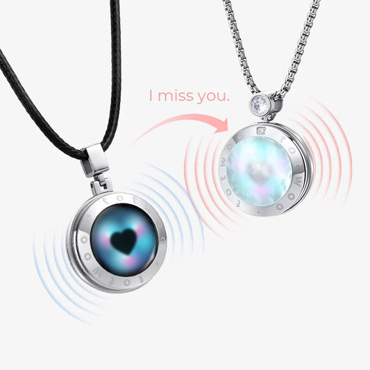 Soulmate 2.0 Touch Necklaces (Obsidian & Mother of Pearl Edition)