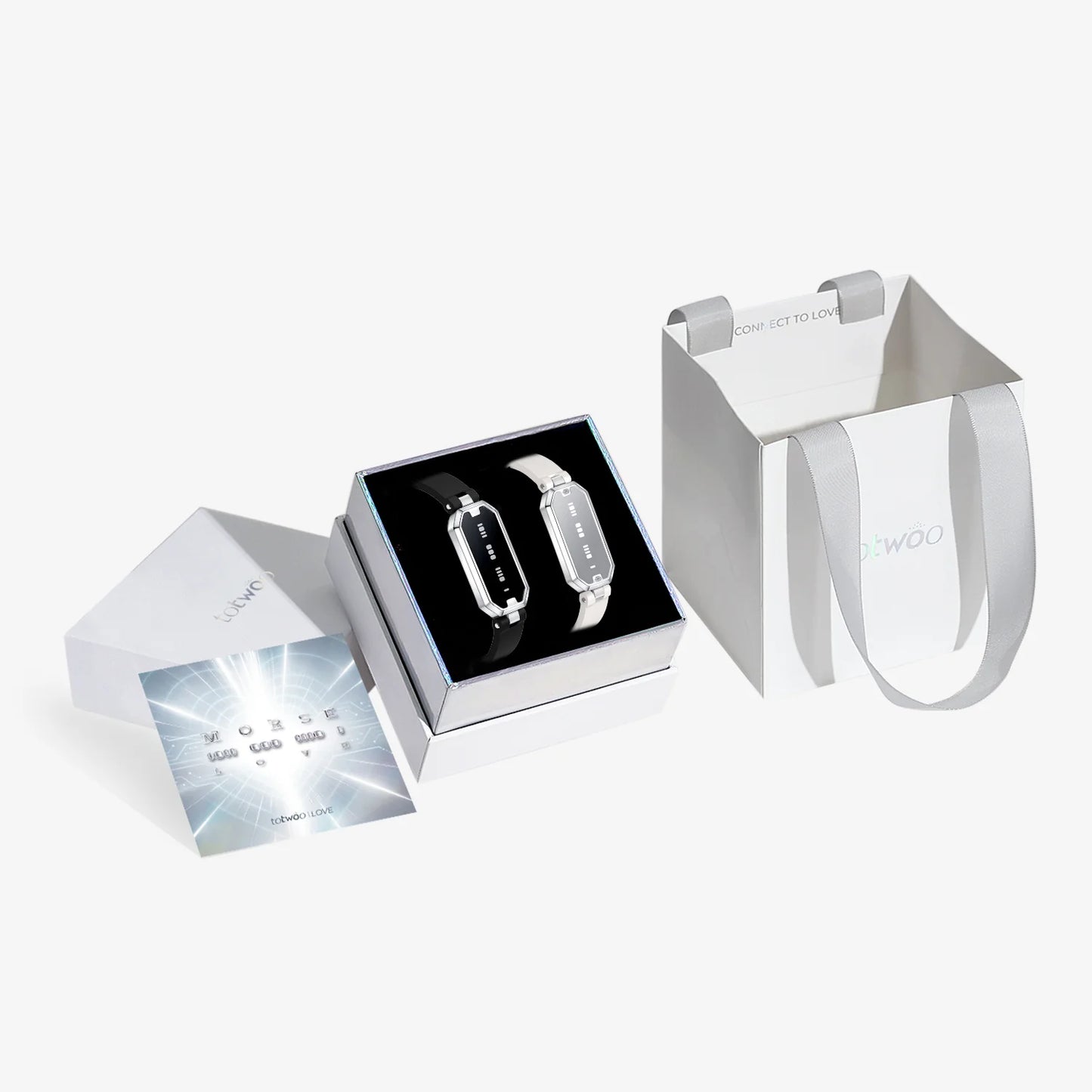 Morse Love Touch Bracelets (Silicone Edition)