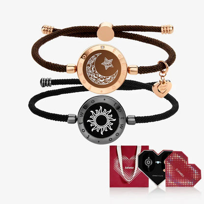 [Totwoo Signal Gift Box] Sun & Moon Touch Bracelets  (Milan Rope Edition)