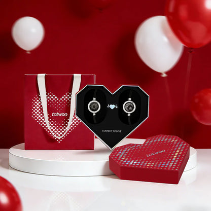 [Totwoo Signal Gift Box] Sun & Moon Bracelets  (Black Milan Rope Edition)