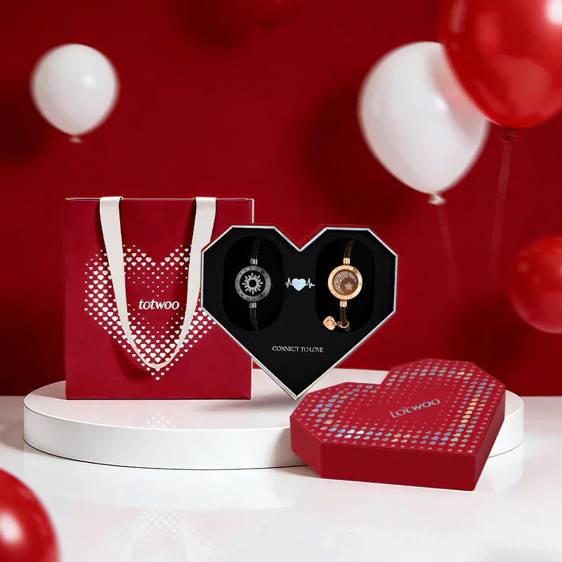 [Totwoo Signal Gift Box] Sun & Moon Touch Bracelets  (Milan Rope Edition)